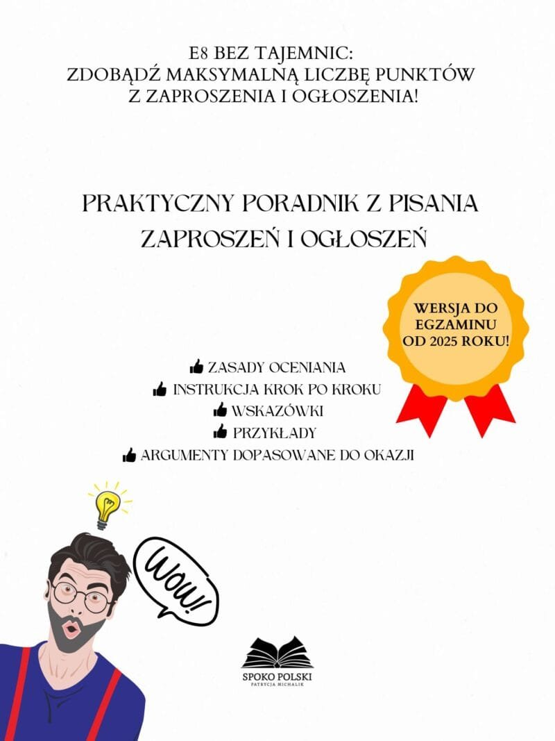 Zaproszenie i ogłoszenie