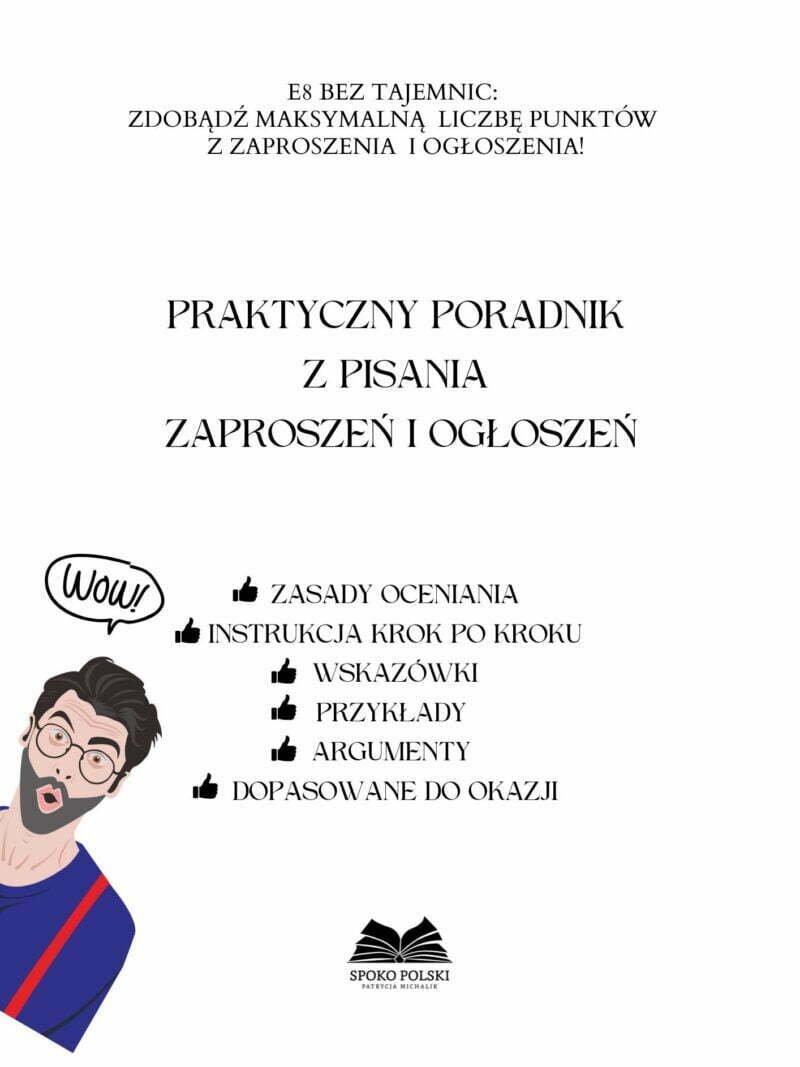 Zaproszenie i ogłoszenie