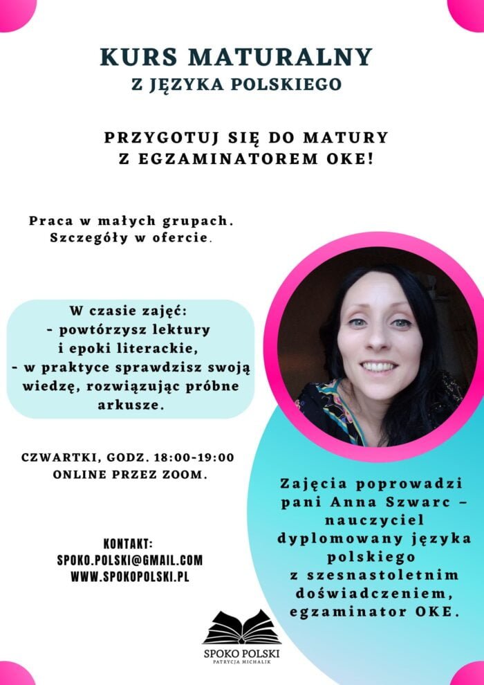 KURS PRZYGOTOWUJĄCY DO MATURY