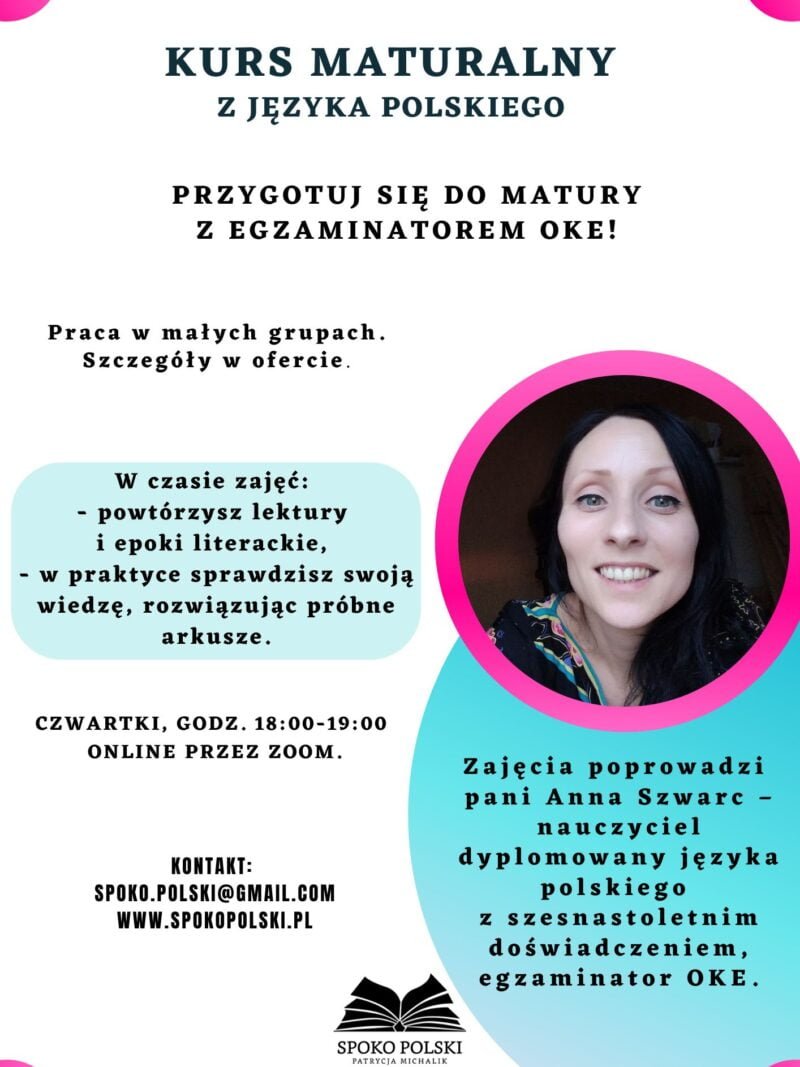 KURS PRZYGOTOWUJĄCY DO MATURY