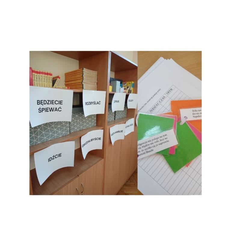 Określanie formy czasownika – scenariusz lekcji