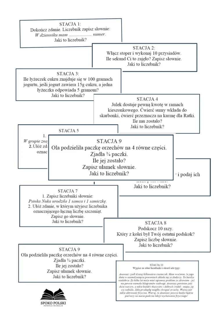 Matematyka na polskim, czyli liczebniki w wersji STEAM