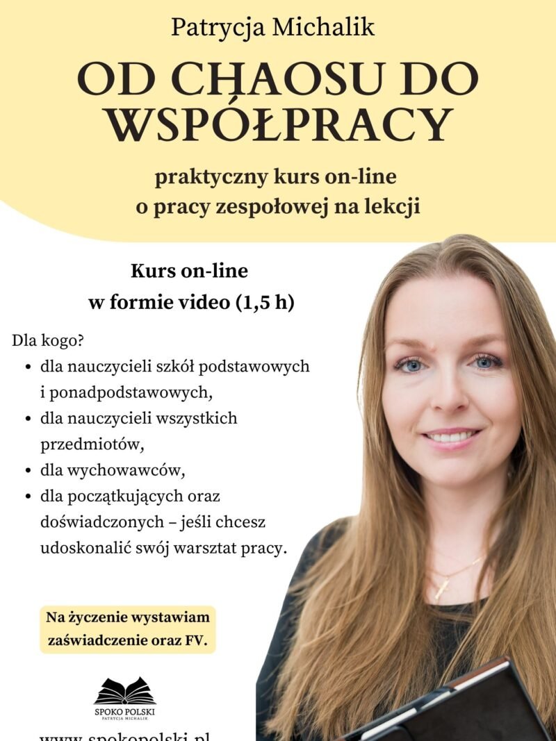 Kurs dla nauczycieli z pracy grupowej 1